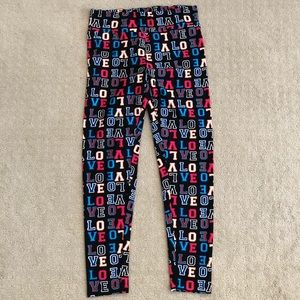 No Boundaries LOVE leggings